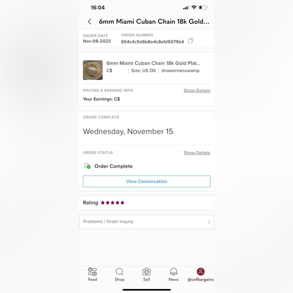 4mm Miami Cuban 18k Gold Plated 24“ - Picture 7 of 7